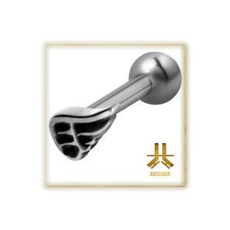 Microbarbell Aile vissage interne