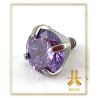 Pétale Trinity Titane F136 interne Swarovski