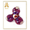Pétale Trinity Titane F136 interne Swarovski