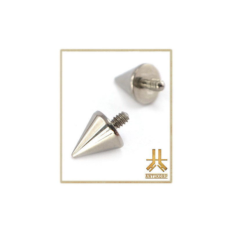 Embout Titane F136 Cone Spike interne
