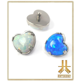Tête F136 Griffée Strass Teardrop interne