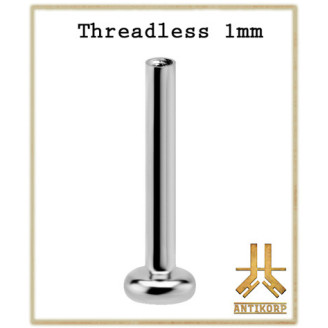Labret 1mm Titane F136 Threadless