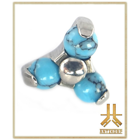 Pétale Trinity Titane F136 interne Swarovski