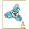 Pétale Trinity Titane F136 interne Swarovski