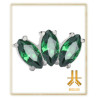 Pétale Trinity Titane F136 interne Swarovski