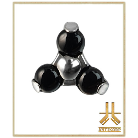 Pétale Trinity Titane F136 interne Swarovski
