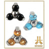 Pétale Trinity Titane F136 interne Swarovski