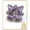 Pétale Trinity Titane F136 interne Swarovski