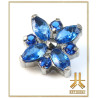Pétale Trinity Titane F136 interne Swarovski