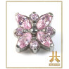 Pétale Trinity Titane F136 interne Swarovski
