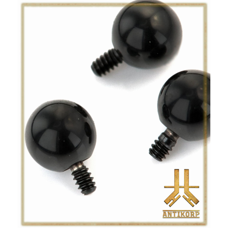 Bille Strass Titane F136 Vissage Interne