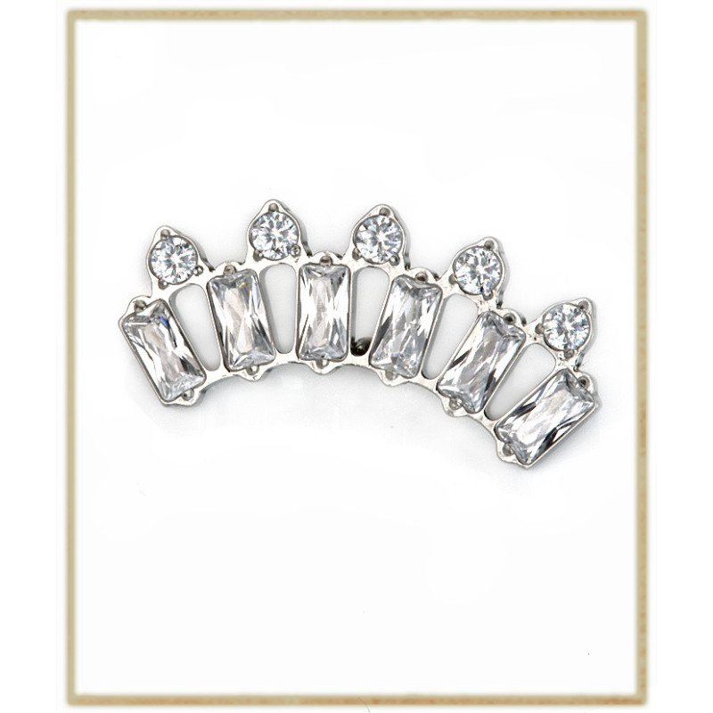 Embout Diadème Baguettes Arches Titane F136 interne