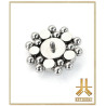 Triple Cabochon Titane Opale Strass