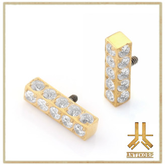Anneau Clicker Or 14K 1.2mm