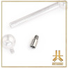 Taper Insertion Acier pour vissage interne