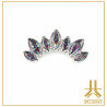 Embout Titane F136 Marquises Diademe strass interne