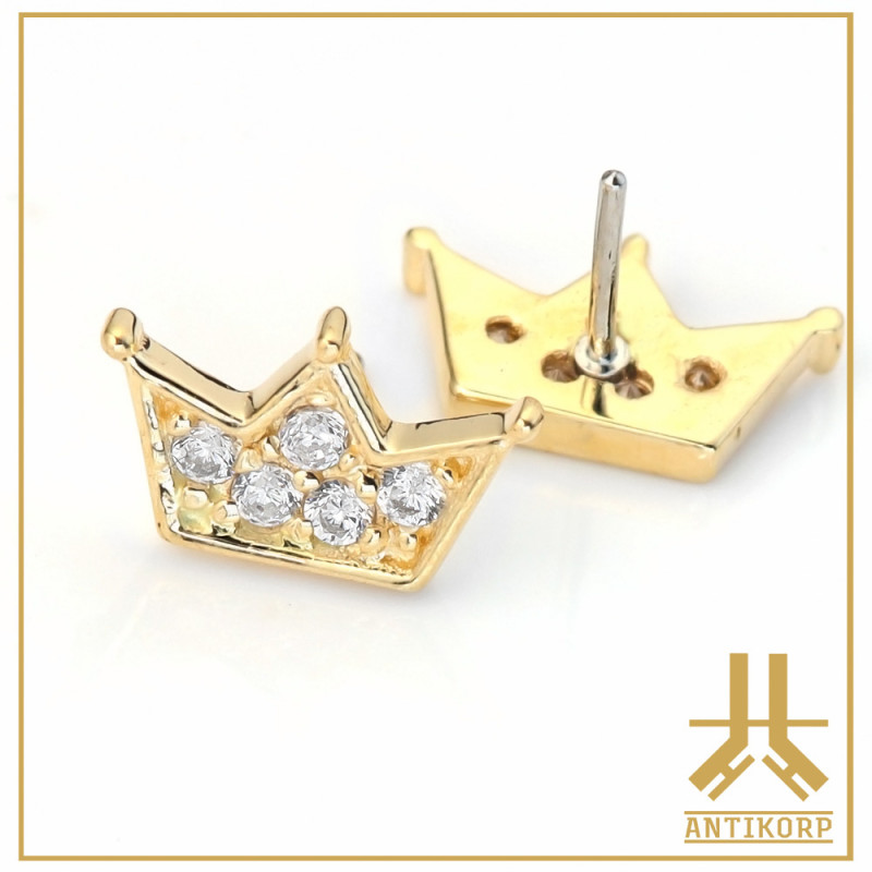 Marquise Or 14K Strass