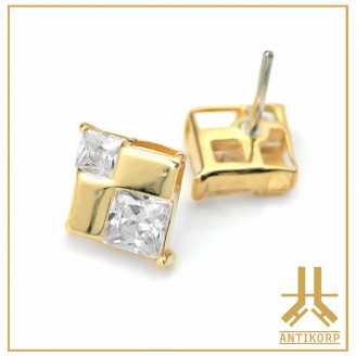 Marquise Or 14K Strass