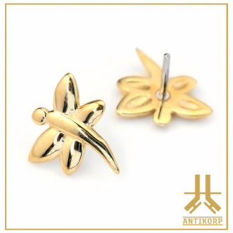 Marquise Or 14K Strass