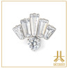 Pétale Trinity Titane F136 interne Swarovski