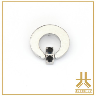Pétale Trinity Titane F136 interne Swarovski