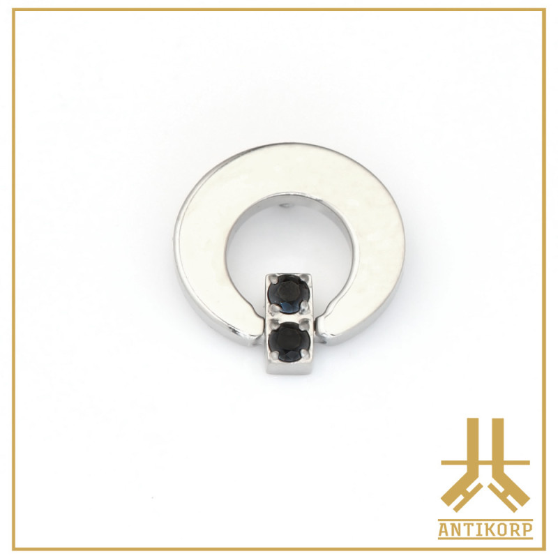 Pétale Trinity Titane F136 interne Swarovski