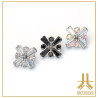 Pétale Trinity Titane F136 interne Swarovski
