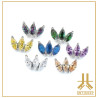 Pétale Trinity Titane F136 interne Swarovski