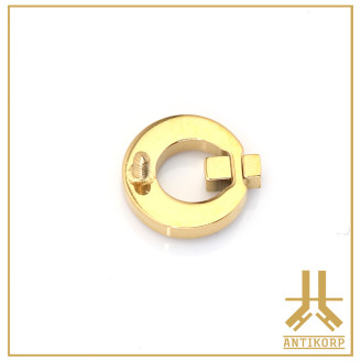 Embout Titane F136 PVD Gold Serenity Texturized interne