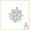 Pétale Trinity Titane F136 interne Swarovski