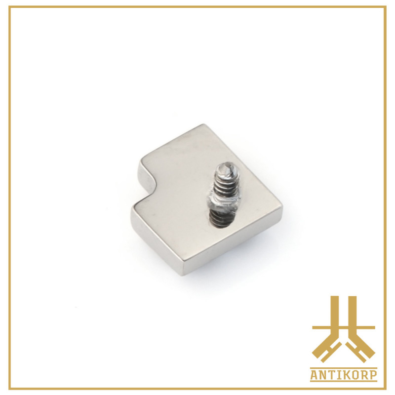 Embout Titane F136 Jeweled Pyramids Rivets V4