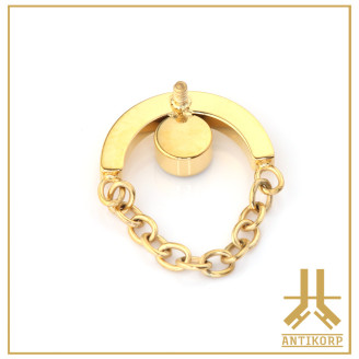 Embout Titane F136 PVD Gold Chain Arch