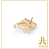Marquise Or 14K Strass