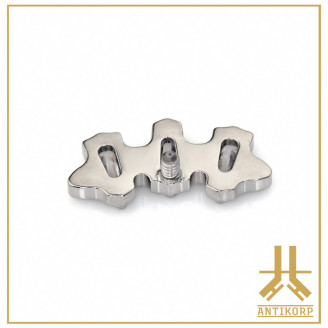 Pétale Trinity Titane F136 interne Swarovski