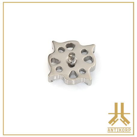 Pétale Trinity Titane F136 interne Swarovski