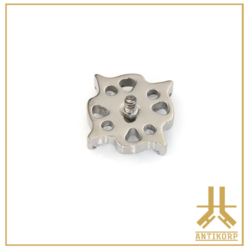 Pétale Trinity Titane F136 interne Swarovski