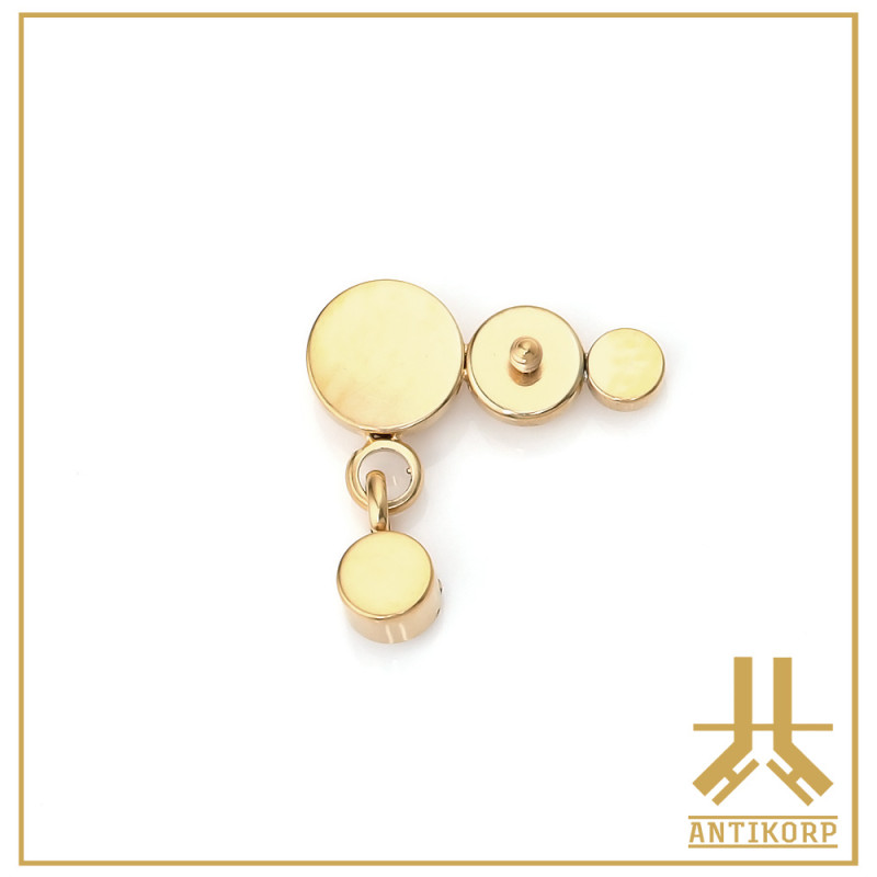 Embout Titane F136 PVD Gold Pool