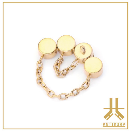 Embout Titane F136 PVD Gold Pilae V4