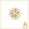 Embout Titane F136 PVD Gold Hexaris interne