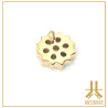 Embout Titane F136 PVD Gold Hexaris interne