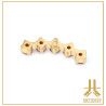 Embout Titane F136 PVD Gold Cinco Honora Griffé
