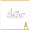 Pétale Trinity Titane F136 interne Swarovski