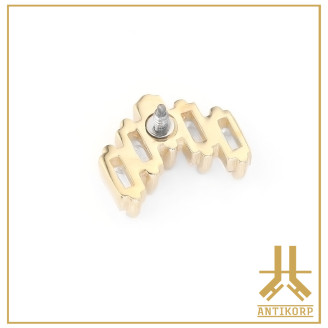 Marquise Or 14K Strass