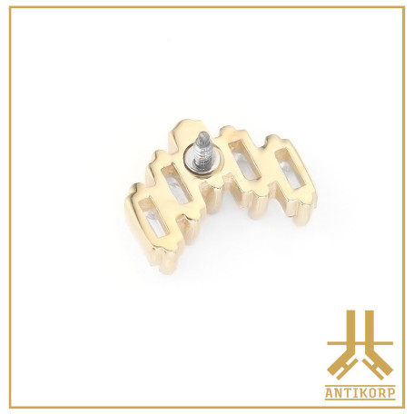 Marquise Or 14K Strass