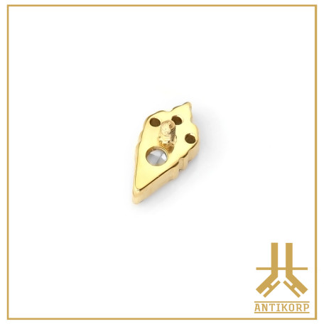 Anneau Clicker Or 14K 1.2mm