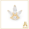 Marquise Or 14K Strass
