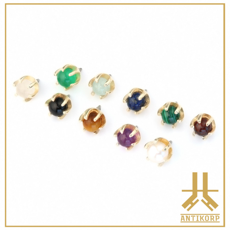 Marquise Or 14K Strass