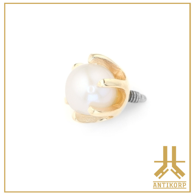 Marquise Or 14K Strass