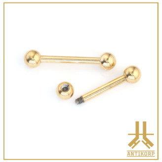 Microbanane Titane F136 PVD Gold EXTERNE