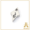 Pétale Trinity Titane F136 interne Swarovski